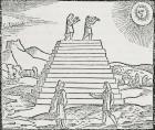 'Peruvians Worshipping the Sun', from 'The Narrative and Critical History of America', edited by Justin Winsor, London, 1886 (engraving)