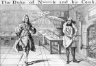 The Duke of Newcastle and his Cook, circa 1745 (etching)