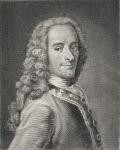Francois Marie Arouet de Voltaire (1694-1778) (engraving)