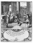 The Coronation of Charles the Bald in 875 (engraving)