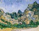 The Alpilles, 1889 (oil on canvas)