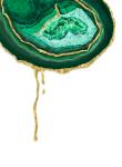 Emerald Dripping Agate, 2017, (digital)