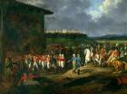 The English Prisoners at Astorga Being Presented to Napoleon Bonaparte (1769-1821) in 1809, 1810 (oil on canvas) (see also 225165)