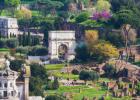 The Roman Forum: the Arch of Titus, Rome, Italy (photo)