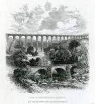 A View of the Pont-Cysylltau Aqueduct, 1861 (engraving)