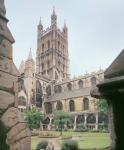 View of Gloucester Cathedral, 14th century (photo)