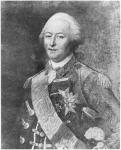 The Duke of Aiguillon (engraving) (b/w photo)