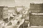 Street in Virginia City, Nevada, from 'American Pictures', published by The Religious Tract Society, 1876 (engraving)