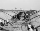 The Fishing pier, Chicago, Illinois, c.1910-20 (b/w photo)