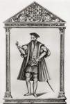 Alfonso D'Alberquerque 1452-1515. Portugeuse admiral. 1st. Viceroy of Portuguese India. From Gaspar Correa, Lendas de India, frontspiece to vol.ii
