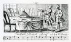English Roast Beef' set by M. Leveridge, 1760 (engraving)		English School	sheet music; table; chairs; food; song; male; society life; traditional; 18th century; aristocracy;	Private Collection	MUSIC 18TH CENTURY			Private Collection / Bridgeman Images	210
