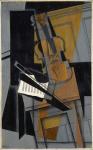 The Violin, 1916 (oil on panel)