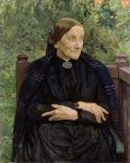 Lichtwark's Mother, 1908 (oil on panel)