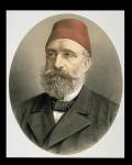 Grand Vizier Midhat Pasha (1822-83) (coloured engraving)