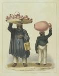 Water-jar Sellers, plate 9 from 'Sketches of Character...', 1838 (colour litho)