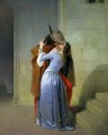 The Kiss, 1859 (oil on canvas)