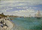 Regatta at Sainte-Adresse, 1867 (oil on canvas)