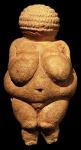 The Venus of Willendorf, Fertility Symbol, Pre-Historic sculpture, 30000-25000 BC (front view)