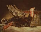 Still Life of a Dead Turkey and a Wicker Basket, 1806 (oil on canvas)