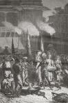 The Hindu festival of Nag Panchami, the worship of Cobras, in Bombay, India in the 19th century.