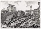 View of the Capitoline Hill, from the 'Views of Rome' series, c.1760 (etching)