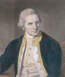 James Cook (1728-79) from 'Gallery of Portraits', published 1833 (engraving) (later colouration)