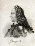 George II, from 'Crabb's Historical Dictionary', published 1825 (litho)
