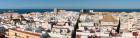 Cadiz, Costa de la Luz, Cadiz Province, Andalusia, southern Spain. Panoramic view of the old quarter seen from the Torre Tavira. (photo)