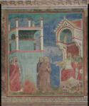 The Trial by Fire, St. Francis offers to walk through fire, to convert the Sultan of Egypt in 1219, 1296-97 (fresco)
