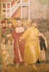 St. Francis Renounces all Worldly Goods, detail of Pietro di Bernardone, 1297-99 (fresco)