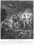 Allegory of the Good Government of Napoleon Bonaparte (1769-1821) from 'Le Soutien de la France', c.1801 (etching) (b/w photo)