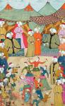 A Dance for the Pleasure of Sultan Ahmet III (1673-1736) from the 'Surnama', 1720 (gouache on paper)