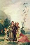 Spring or the Flower Seller, 1786 (oil on canvas)