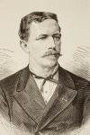 Oscar Lentz, from 'La Ilustracion Espanola y Americana' of 1881 (litho)