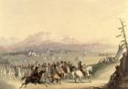 Cavalcade, c.1858 (w/c on paper)