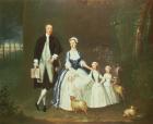 Baptist Noel, 4th Earl of Gainsborough and His Wife, Elizabeth, with their Children