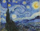 The Starry Night, June 1889 (oil on canvas)