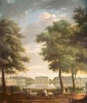 Schloss Benrath, 1806 (oil on canvas)