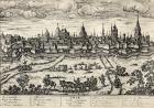 View of Lille c.1670, from 'Memoires de Charles de Batz-Castelmore Comte d'Artagnan', published 1928 (litho)