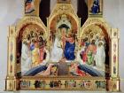 The Coronation of the Virgin (tempera & gold leaf on panel)