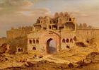 Inside the Main Entrance of the Purana Qila, Delhi, 1823 (oil on canvas)