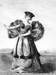 Habit of a Young Woman of Otaheite Dancing, c.1785 (engraving)