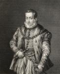 Carlos, Prince of Asturias, from 'History of the Reign of Philip II', published in 1855 (litho)
