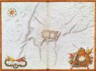 A Plan of Mont-Louis, from 'Atlas de Louis XIV', 1665 (gouache)