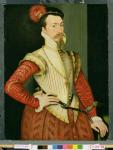Robert Dudley (1532-88) 1st Earl of Leicester, c.1560s (oil on panel)