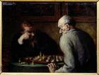 The Chess Players, c.1863-67 (oil on canvas)