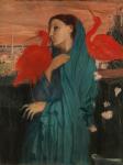 Young Woman with Ibis, 1860-62 (oil on canvas)