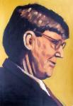 Alan Bennett (oil on canvas)