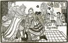 Prince Charles's Welcome Home from Spain, 1623 (litho) (b/w photo)