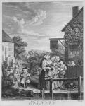 Times of the Day, Evening, 1738 (engraving)